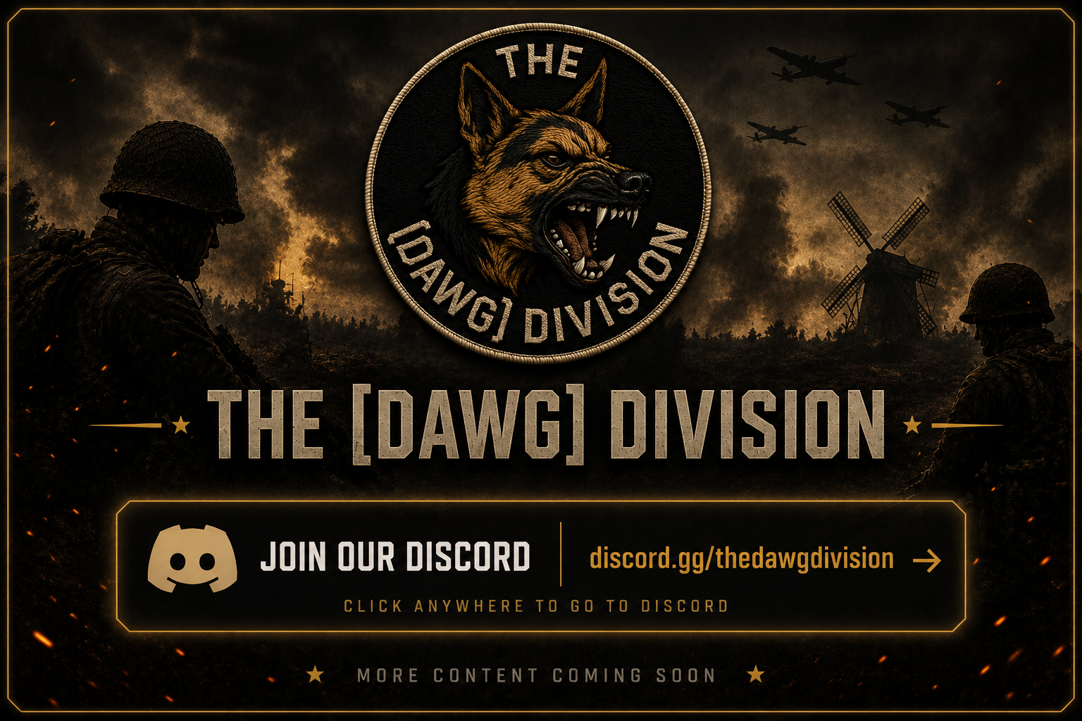 The DAWG Division — click anywhere to join our Discord